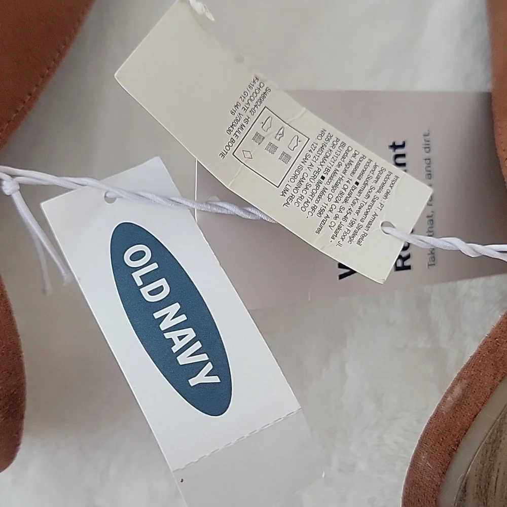 Old Navy Brown Mules Size 10 NWT - Picture 10 of 10